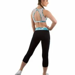 Energetiks CLEARANCE Alaina Crop Top / Crystal Tide / Blue Dancewear