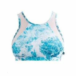 Energetiks CLEARANCE Alaina Crop Top / Crystal Tide / Blue Dancewear