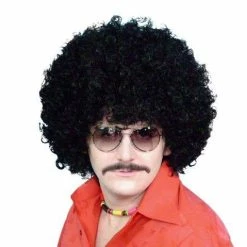 Carnival Products Wig - Afro 9" Black Wigs