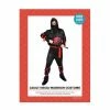 JD Party Adult Ninja Warrior Costume Fancy Dress Costumes