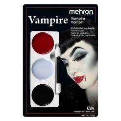 Mehron Tri-Colour Makeup Palette - Vampire