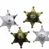 Upstage Dancewear Sheriff Badges - Silver/Bronze