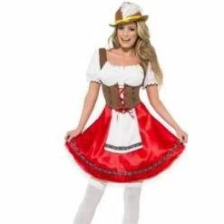 Around The World Fancy Dress Costumes Bavarian Wench Costume