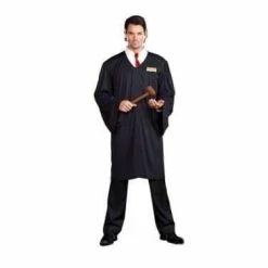 JD Party Judge Adult Costume Fancy Dress Costumes