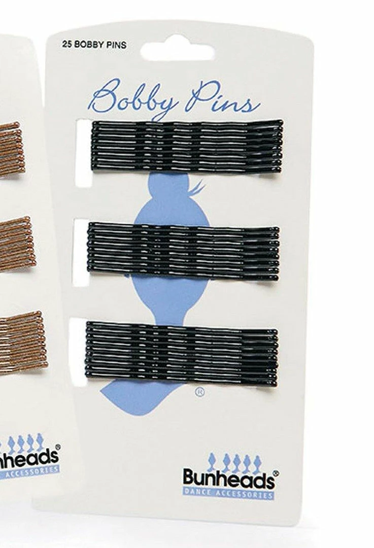 Buy ⭐ Black Bobby Pins | Bunheads 🛒 1 Black Bobby Pins | Bunheads