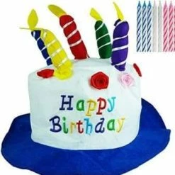 CMA Birthday Cake Hat | Blue Food & Drink