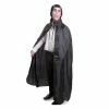 Dr. Toms Black Cape With High Collar - Adult