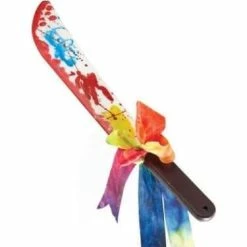 Forum Novelties Pride / Rainbow Costumes Bloody Clown Machete