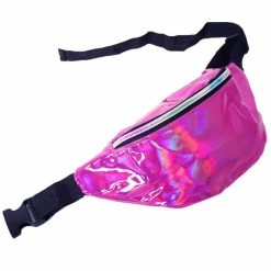 JD Party Bum Bag - Iridescent Hot Pink