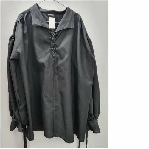 Best Sale โ Upstage Dancewear & Costume Factory Ex-Hire Costumes Pirate ๐ Shirt Black - XL-XXL โ๏ธ 1 Upstage Dancewear & Costume Factory Ex-Hire Costumes Pirate Shirt Black - XL-XXL
