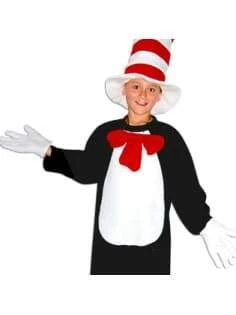 Top 10 😉 Sweidas Fancy 👗 Dress Costumes Cat In The Hat Deluxe Jumpsuit - Child ⭐ 2 Sweidas Fancy Dress Costumes Cat In The Hat Deluxe Jumpsuit - Child
