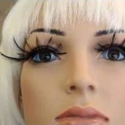 Upstage Dancewear Feathers Long Black Eye Lashes Eyelashes - False Lashes