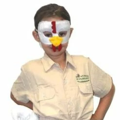 Sweidas Chicken Mask & Tail Masks & Masquerade