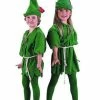 JD Party Fairy Dresses & Accessories Children Green Costume (Peter Pan)