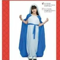 JD Party Fancy Dress Costumes Childrens Mary Costume
