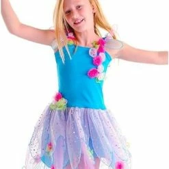 Fairy Girls Tutus & Tutu Skirts Crystal Fairy Tutu Dress | Turquoise