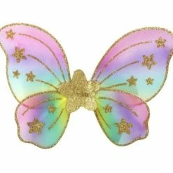 Pink Poppy Pastel Rainbow Star Fairy Wings Gifts