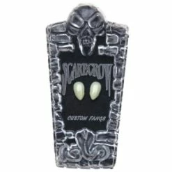 Scarecrow Deluxe Vampire Fangs - Glow In The Dark