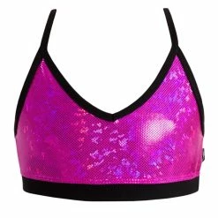 Energetiks Gymnastics Leotards Detailed Crop Top - Shattered Glass