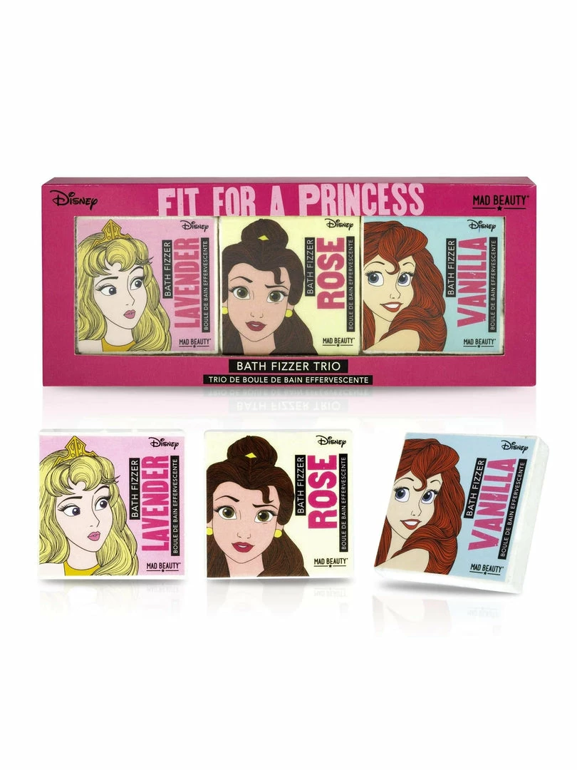 Flash Sale 🛒 Fine Fragrance Disney Princess Bath Fizzer Trio - Gift Box Gifts ✨ 3 Fine Fragrance Disney Princess Bath Fizzer Trio - Gift Box Gifts