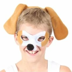 Sweidas Dog Mask & Tail Masks & Masquerade