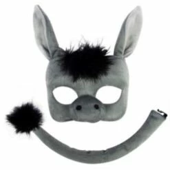 Sweidas Hair Accessories Donkey Mask & Headband
