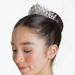 Studio 7 Dancewear The Mary Tiara - Crystal White
