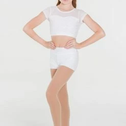 Studio 7 Dancewear Attitude Shorts | White