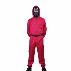 Jd Squid Guard Costume (Square) - Adult Fancy Dress Costumes