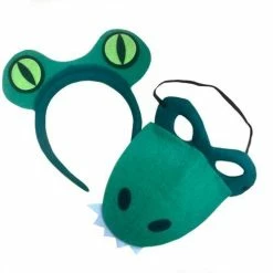 Sweidas Hair Accessories Alligator Mask & Headband