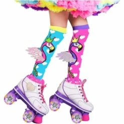 Mad Mia Flying Flamingo Socks Legwear / Hosiery