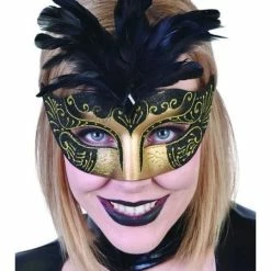 Dr. Toms Gabrielle Eye Mask With Feathers