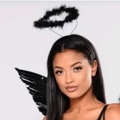 JD Party Halo - Black Hair Accessories