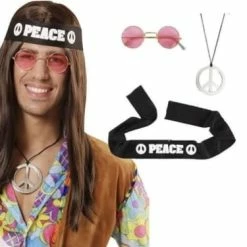 JD Party Womens Costumes Hippie Set