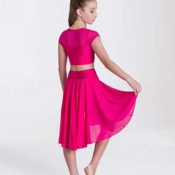 Hot Sale ๐คฉ Studio 7 Dancewear Attitude Sequin Crop Top | Fuchsia Pink ๐ 5 Studio 7 Dancewear Attitude Sequin Crop Top | Fuchsia Pink