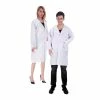 JD Party Adult White Lab Coat Fancy Dress Costumes