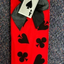Leg Avenue Over Knee Socks - Playing Cards Legwear / Hosiery