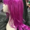 CMA Pride / Rainbow Costumes Long Layered Wig With Fringe - Neon Purple