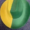 JD Party Cowboy Hat - Yellow/Green