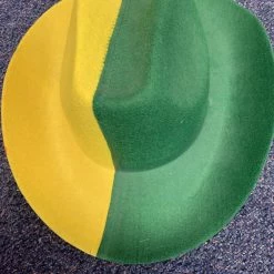JD Party Cowboy Hat - Yellow/Green