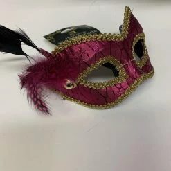 Maya Lulu Masks & Masquerade Mask - Hot Pink