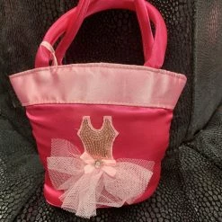 Sugar Pie Bag - Pink Satin With Tulle Tutu Tutus & Tutu Skirts