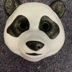 JD Party Panda Plastic Face Mask Masks & Masquerade