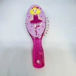 Pink Poppy Hair Brush - Ballerina Hair Accessories