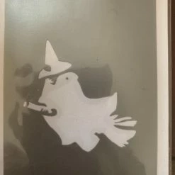 Global Colours Pride / Rainbow Costumes BodyArt Glitter Stencil - Witch