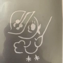 Global Colours BodyArt Glitter Stencil - Bird Pride / Rainbow Costumes