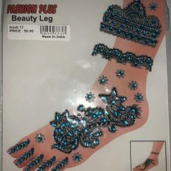 Upstage Dancewear Beauty Leg Crystals - Star Makeup