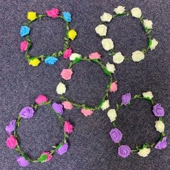 JD Party Floral Headpiece