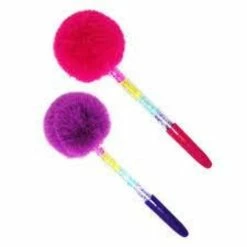 Pink Poppy Pom Pom Pens Gifts