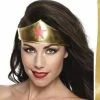 JD Party Superhero Gold Tiara Hair Accessories